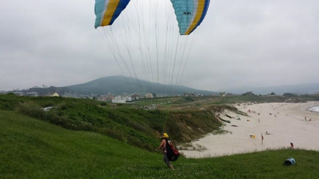 about to take off 